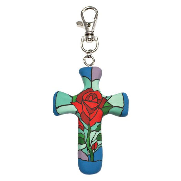 Comforting Clay Cross - Passion of Christ Rose