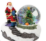 LED Christmas Scene Snowglobe - Santa Presents